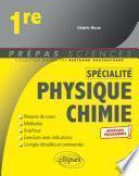 Spécialité Physique-chimie - Première - nouveaux programmes