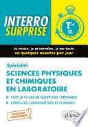 Spécialité Sciences physiques et chimiques en laboratoire - Terminale STL