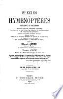Spécies des Hyménoptères d'Europe & d'Algérie: Les Braconides