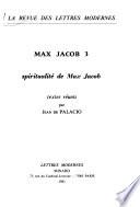Spiritualité de Max Jacob