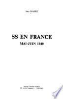 SS en France, mai-juin 1940