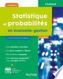 Statistique et probabilités en économie-gestion - 2e éd.