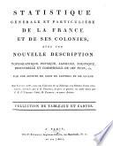 Statistique générale et particulière de la France