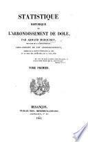 Statistique historique de l'arrondissement de Dole