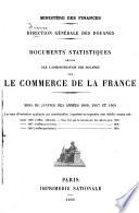 Statistique mensuelle du commerce extérieur de la France