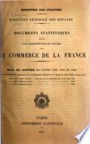 Statistique mensuelle du commerce extérieur de la France