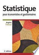 Statistique pour économistes et gestionnaires