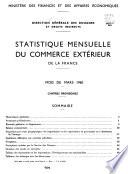 Statistiques du commerce extérieur de la France