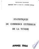Statistiques du commerce extérieur de la Tunisie