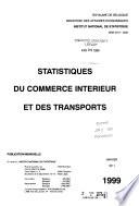 Statistiques du commerce intérieur et des transports