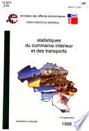 Statistiques du commerce interieur et des transports