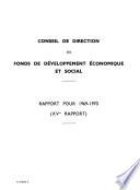 Statistiques et études financières