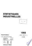 Statistiques industrielles