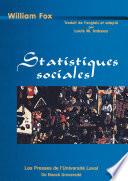 Statistiques sociales