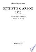Statistisk Årbog. Statistical Yearbook