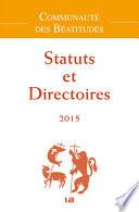 Statuts et Directoires 2015