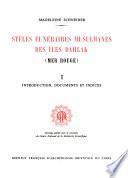 Stèles funéraires musulmanes des îles Dahlak (mer Rouge): Introduction, documents et indices