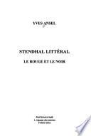 Stendhal littéral