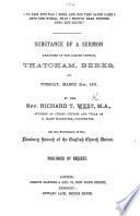 “To this End was I Born, ... that I Should Bear Witness Unto the Truth.” Substance of a Sermon [on John Xviii., 37] ... on the Formation of the Newbury Branch of the English Church Union