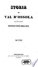 Storia di Val d'Ossola