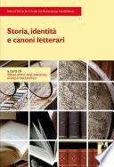 Storia, identità e canoni letterari