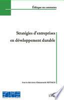 Stratégies d'entreprises en développement durable