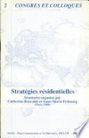 Stratégies résidentielles