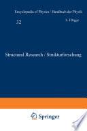 Structural Research / Strukturforschung