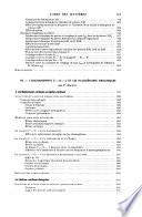 Structure et propriétés moléculaires