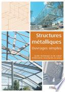 Structures métalliques, ouvrages simples