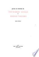 Studi in onore de Vittorio Lugli e Diego Valeri
