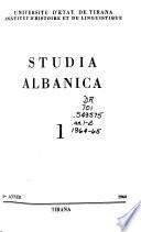 Studia Albanica