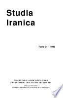 Studia Iranica