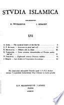 Studia Islamica