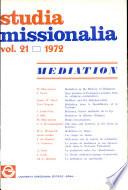 Studia Missionalia: Vol. 21