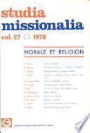 Studia Missionalia: Vol.27