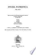 Studia Patristica