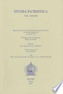 Studia Patristica