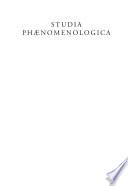 Studia Phaenomenologica X / 2010