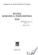 Studia Romanica Posnaniensia