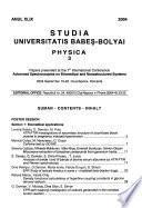 Studia Universitatis Babeș-Bolyai