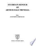 Studies in Honour of Arthur Dale Trendall