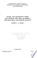 Studies in the Romance Languages and Literatures