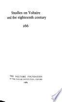 Studies on Voltaire and the Eighteenth Century