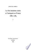 Studies on Voltaire and the Eighteenth Century