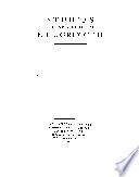 Studies Presented to F. Ll. Griffith