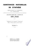 Substances naturelles de synthèse