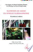 Sucreries de canne en Afrique subsaharienne