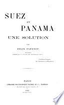 Suez et Panama