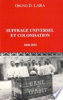 Suffrage universel et colonisation
